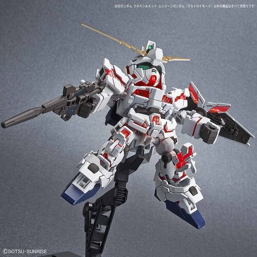 GUNDAM SD CROSS SILHOUETTE (012) - UNICORN GUNDAM (DESTROY MODE)