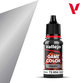 GAME COLOR - METAL - 72054 18ML- GRIS METALIZADO OSCURO