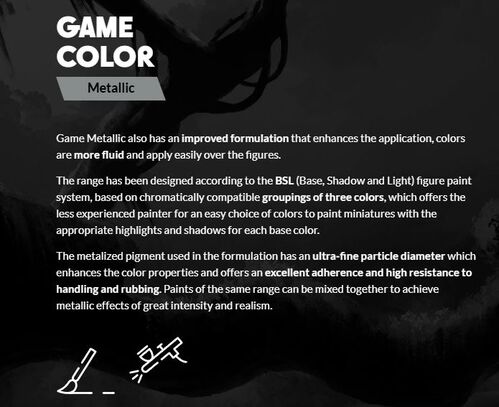 GAME COLOR - METAL - 72058 18ML-  BRONCE PULIDO