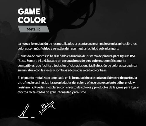 GAME COLOR - METAL - 72059 18ML-  COBRE BRUÑIDO