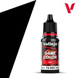 GAME COLOR - INK - 72094 18ML-  NEGRO