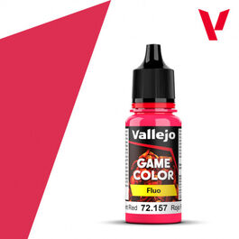 GAME COLOR - FLUO - 72157 18ML-  ROJO FLUORESCENTE
