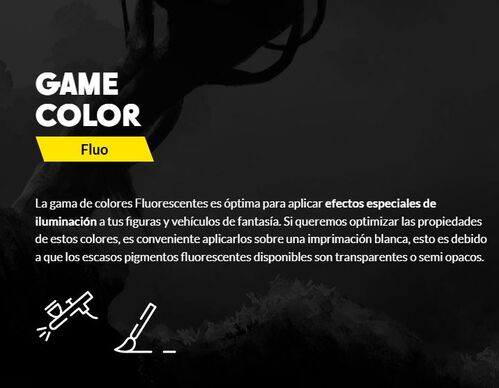 GAME COLOR - FLUO - 72161 18ML-  VERDE FRÍO  FLUORESCENTE