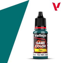 GAME COLOR - FLUO - 72161 18ML-  VERDE FRÍO  FLUORESCENTE