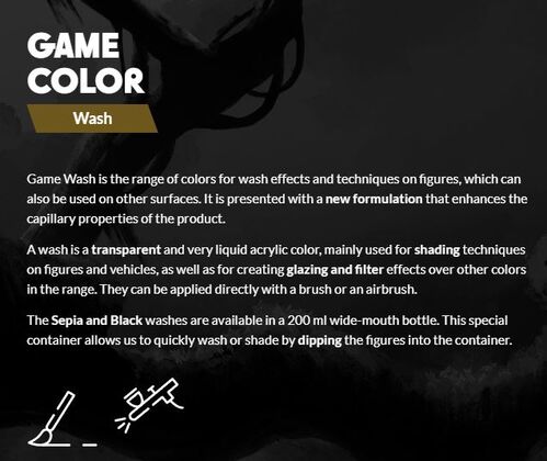 GAME COLOR - WASH - 73206 18ML- ROJO