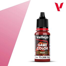 GAME COLOR - WASH - 73206 18ML- ROJO