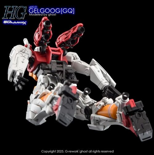 G REWORK - HG - GQ03  GELGOOG ( SUGAI ) GQUUUUUX