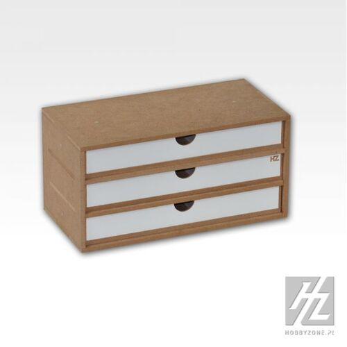 HOBBYZONE - MODULAR ORGANIZER - Drawers Module x3  - 30cm