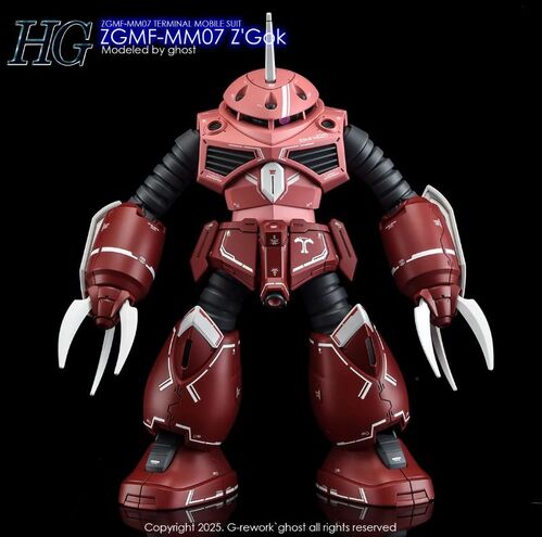G-REWORK -HG- ZGMF-MM07 Z'GOK  GUNDAM