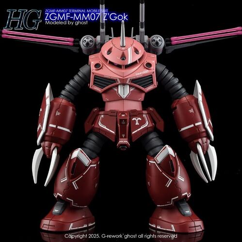 G-REWORK -HG- ZGMF-MM07 Z'GOK  GUNDAM