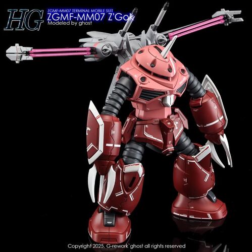 G-REWORK -HG- ZGMF-MM07 Z'GOK  GUNDAM
