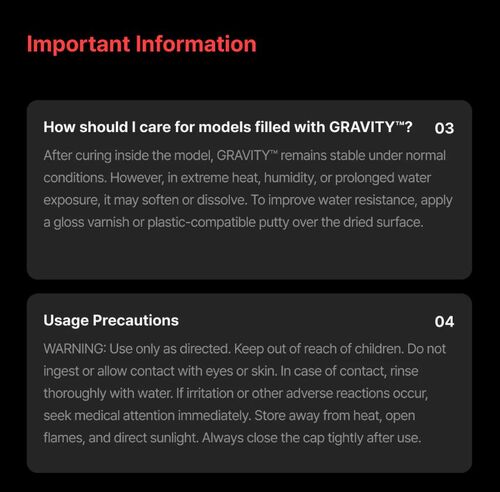 GUNPRIMER - GRAVITY ( IRON /180G) 1und