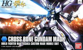 GUNDAM HGBF -X14- CROSS BONE GUNDAM MAOH  1/144