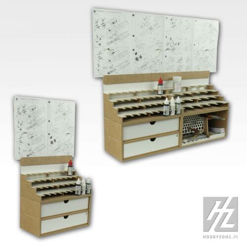 HOBBYZONE - MODULAR ORGANIZER - Magnetic Instruction Holder