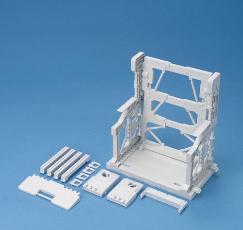 GUNDAM BUILDER PARTS SYSTEM BASE 001 WHITE