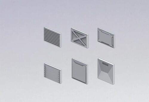 BUILDERS PARTS HD BPHD -19- MS PANEL 01 1/144