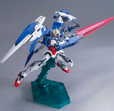 GUNDAM HG 00 -054- GN-0000 + GNR-010 Gundam 00 Raiser + GN Sword III 1/144