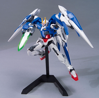 GUNDAM HG 00 -054- GN-0000 + GNR-010 Gundam 00 Raiser + GN Sword III 1/144