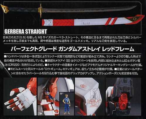 GUNDAM PG -12- MBF-P02 GUNDAM ASTRAY RED FRAME 1/60