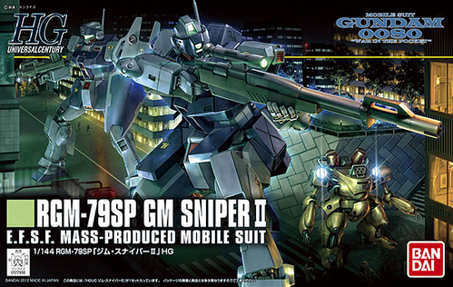 GUNDAM HGUC -146- 0080 RGM-79SP GM SNIPER II 1/144