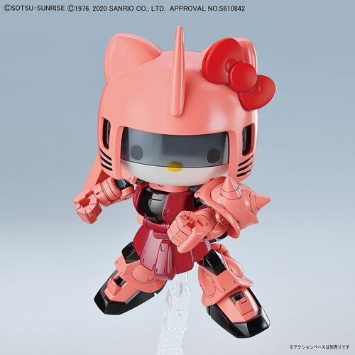 GUNDAM SDCS HELLO KITTY CHAR ZAKU II