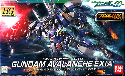 GUNDAM HG 00 -064- AVALANCHE EXIA DASH 1/144