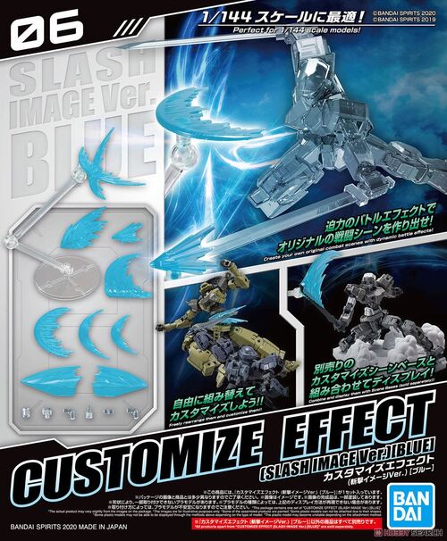 30MM - Customize Effect -06- Slash Image Ver BLUE
