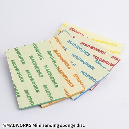 MADWORKS Mini Sanding Sponge Disc Set