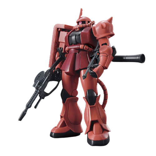 GUNDAM HGUC -234- MS-06S ZAKU II CHAR'S MS 1/144