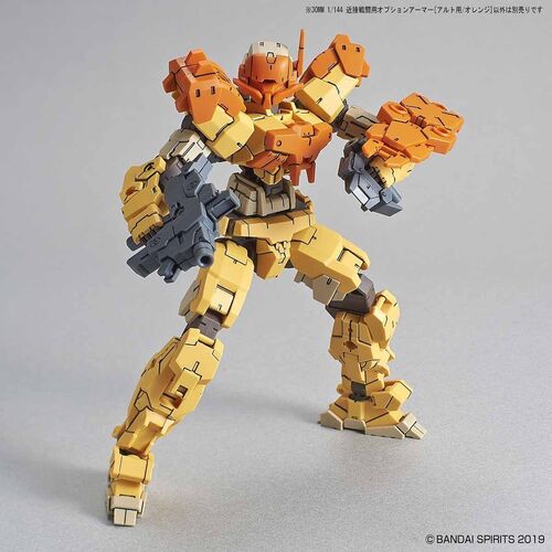 30MM - OPTION ARMOR -OP02- FOR CLOSE COMBAT - ALTO EXCLUSIVE - ORANGE 1/144