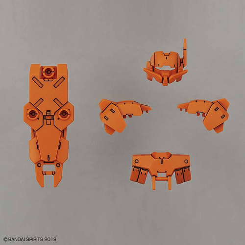 30MM - OPTION ARMOR -OP02- FOR CLOSE COMBAT - ALTO EXCLUSIVE - ORANGE 1/144