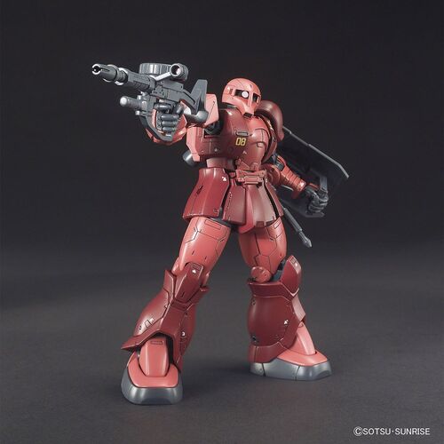 GUNDAM HG ORIGIN -015- MS-05 ZAKU I CHAR AZNABLE 1/144