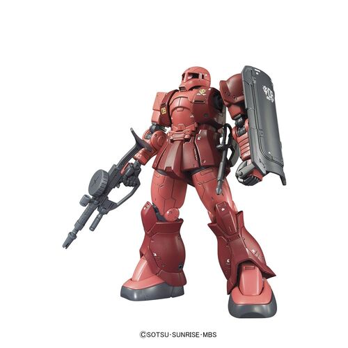 GUNDAM HG ORIGIN -015- MS-05 ZAKU I CHAR AZNABLE 1/144