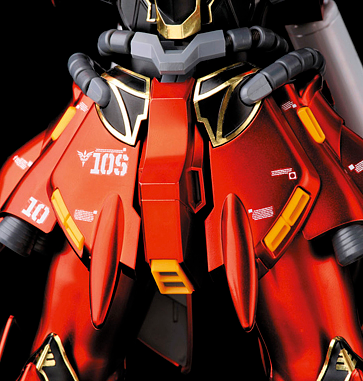 GUNDAM MG UNICORN - MSN-06S SINANJU VER KA TITANIUM FINISH 1/100