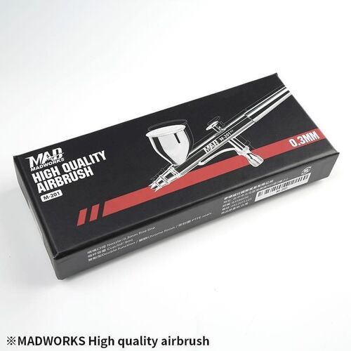 MADWORKS Aerógrafo M-201 Doble Acción 0.3mm