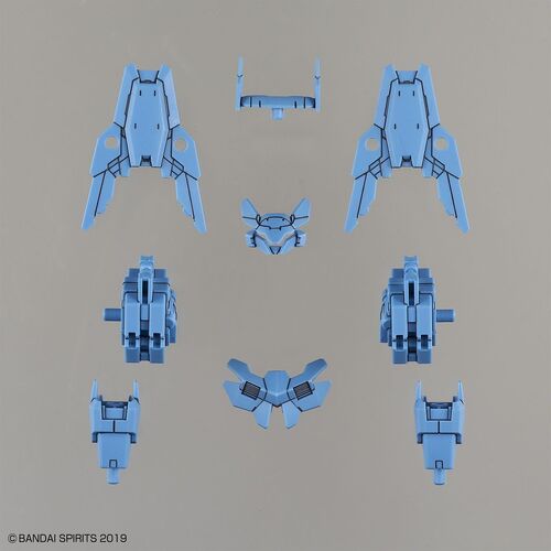 30MM - OPTION ARMOR -OP30- FOR COMMANDER - CIELNOVA EXCLUSIVE - BLUE GRAY 1/144