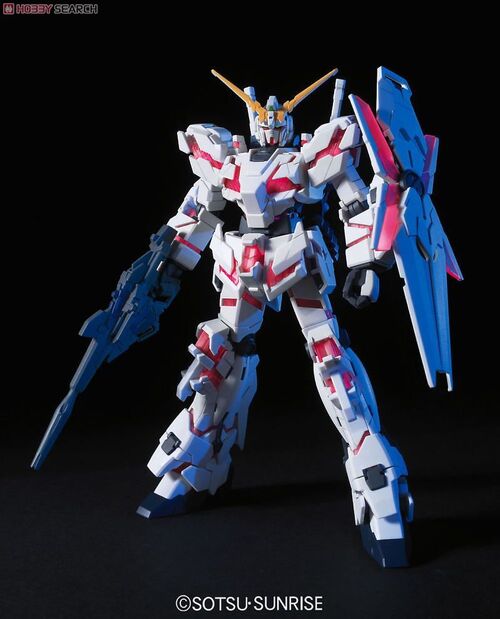 GUNDAM HGUC -100- UC RX-0 UNICORN GUNDAM (DESTROY MODE) 1/144