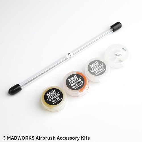 MADWORKS AIRBRUSH 0.3MM ACCESSORY KIT