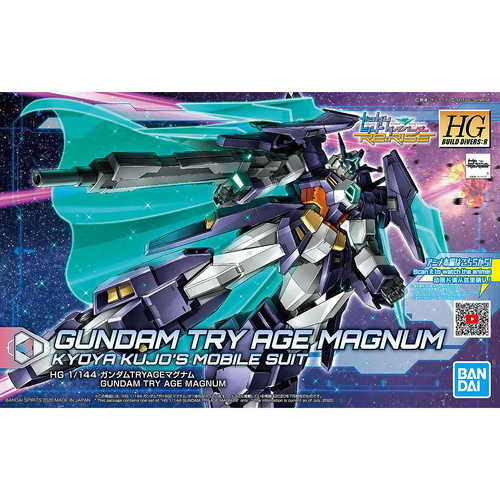 GUNDAM HGBDR -027- TRY AGE MAGNUM KYOYA KUJOS MS 1/144