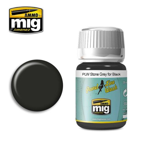 AMMO PLW GRIS PIEDRA PARA NEGRO 35ML