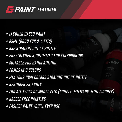 GPAINT - Black 65ml  - (OLD VERSION V1)