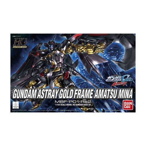 GUNDAM HG SEED -59-  ASTRAY GOLD FRAME AMATSU 1/144