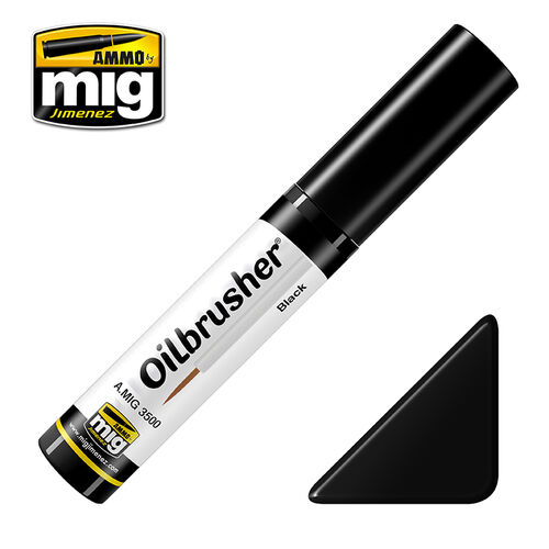 AMMO MIG OILBRUSHER - BLACK