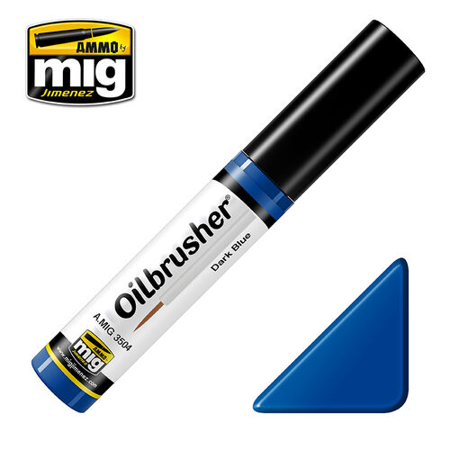 AMMO MIG OILBRUSHER - DARK BLUE