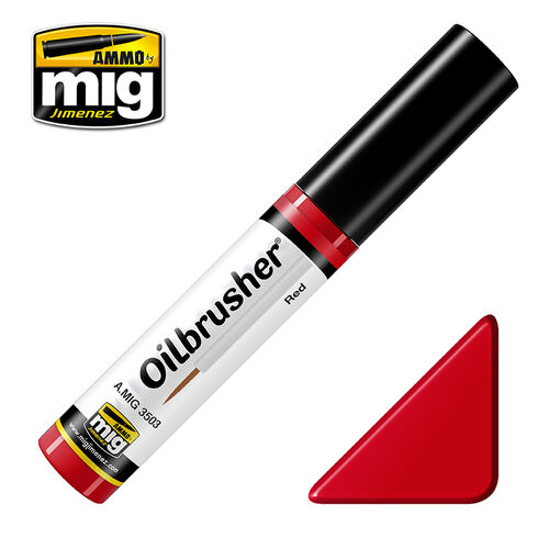 AMMO MIG OILBRUSHER - RED