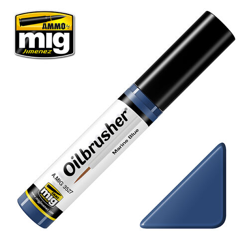 AMMO MIG OILBRUSHER - MARINE BLUE