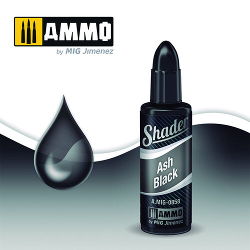 AMMO SHADER - ASH BLACK  10ml