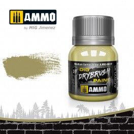 AMMO DRYBRUSH - MEDIUM GERMAN YELLOW 46ml AMMO DRYBRUSH - MEDIUM GERMAN YELLOW 46ml