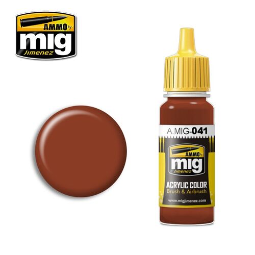 AMMO ACRYLIC -041- DARK RUST - 17ML