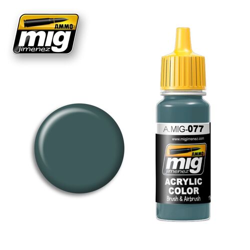 AMMO ACRYLIC -077- DULL GREEN - 17ML